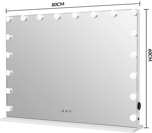 LUSTRO HOLLYWOOD 80X60 CM